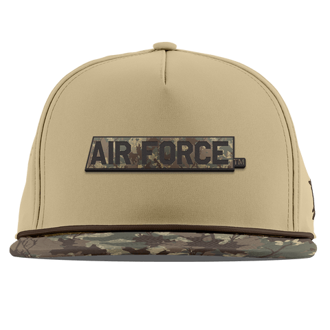 Air Force Academy "Air Force Timber Camo Series" Flat 5 Panel Rope Desert/Timber Camo