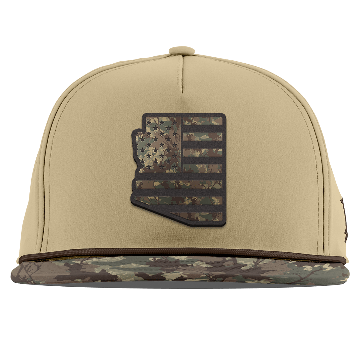 Arizona Timber Camo Patriot Flat 5 Panel Rope Desert/Timber Camo
