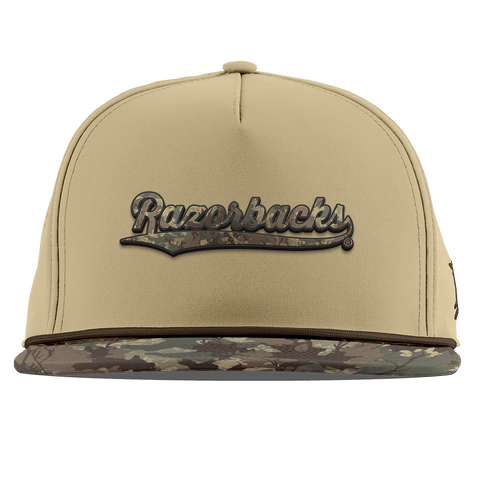University of Arkansas "Arkansas Timber Camo Series" Flat 5 Panel Rope Desert/Timber Camo