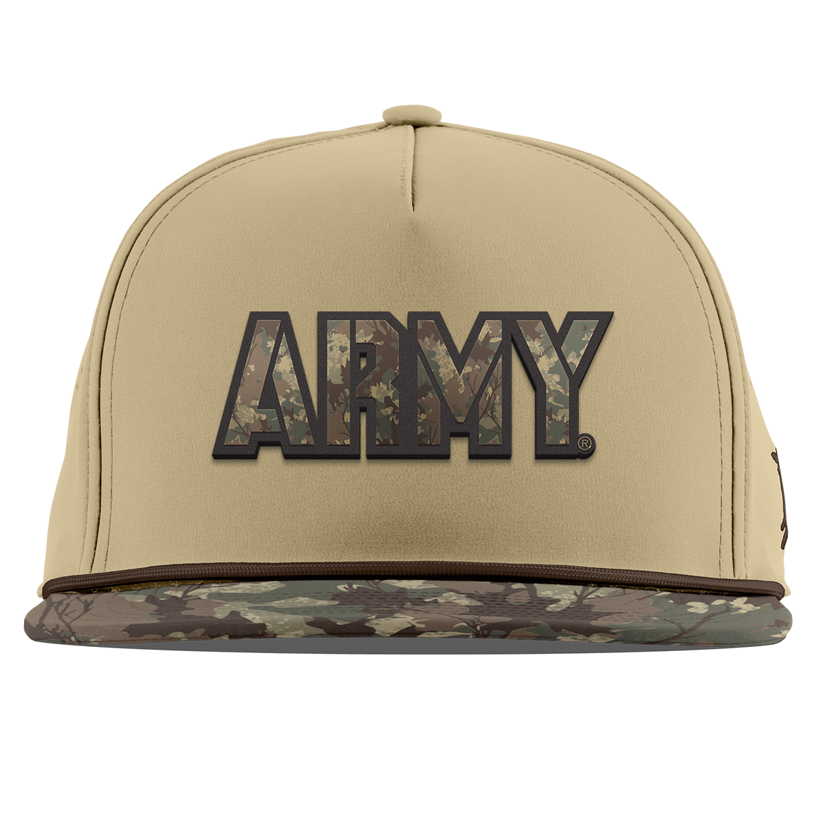 Army "Army Timber Camo Series" Flat 5 Panel Rope Desert/Timber Camo
