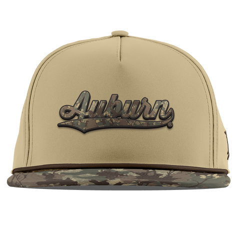 Auburn University "Auburn Timber Camo Series" Flat 5 Panel Rope Desert/Timber Camo
