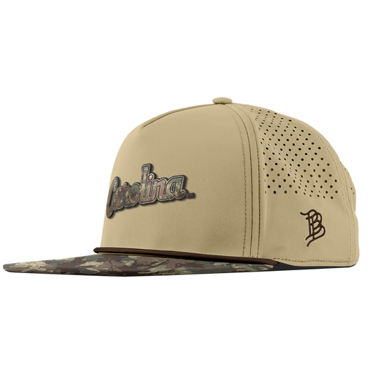 University of North Carolina "Carolina Timber Camo" Flat 5 Panel Rope Desert/Timber Camo