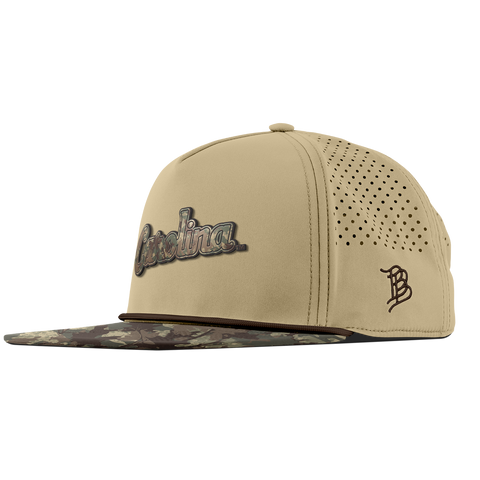 University of North Carolina "Carolina Timber Camo" Flat 5 Panel Rope Desert/Timber Camo