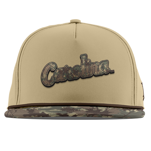 University of North Carolina "Carolina Timber Camo" Flat 5 Panel Rope Desert/Timber Camo