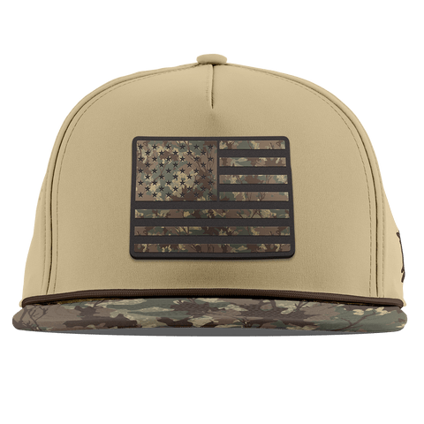 Colorado Timber Camo Patriot Flat 5 Panel Rope Desert/Timber Camo