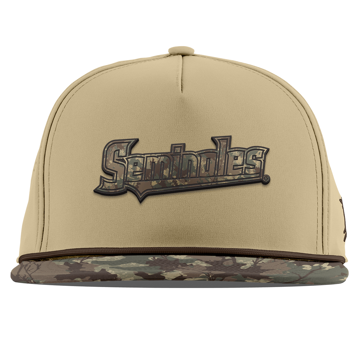 Florida State University "FSU Timber Camo Series" Flat 5 Panel Rope Desert/Timber Camo