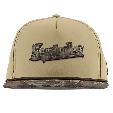 Florida State University "FSU Timber Camo Series" Flat 5 Panel Rope Desert/Timber Camo