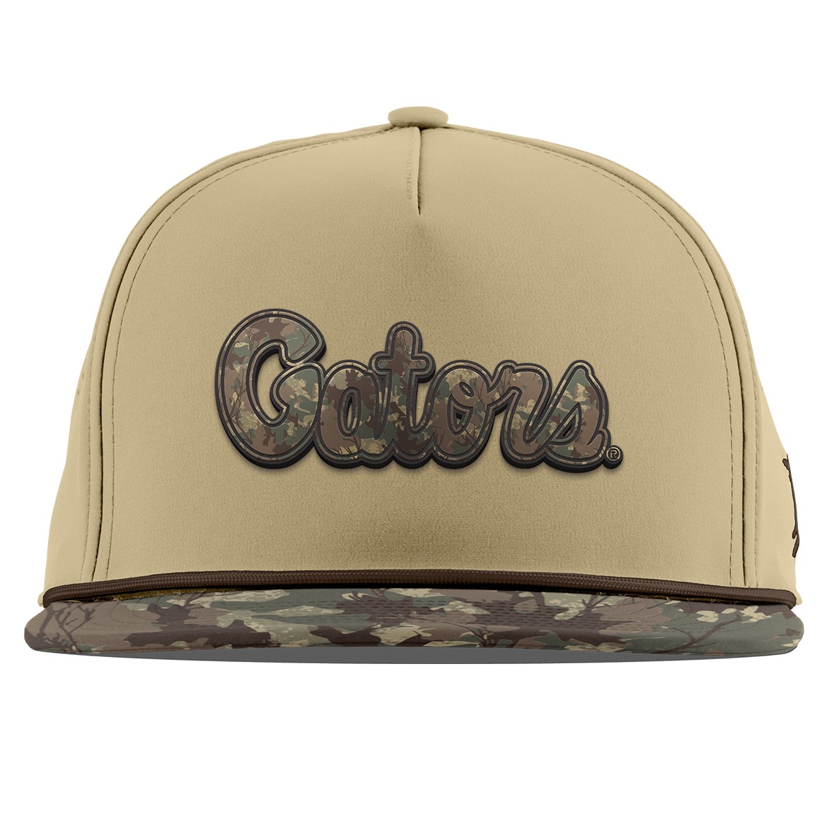 University of Florida "Florida Timber Camo Series" Flat 5 Panel Rope Desert/Timber Camo