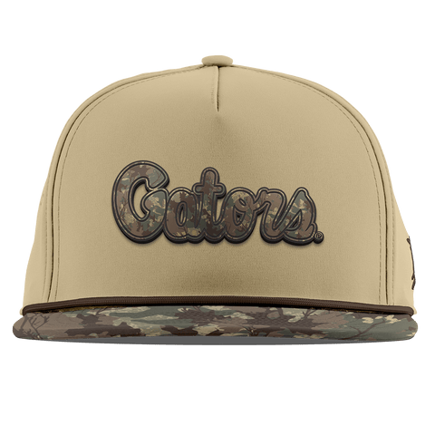University of Florida "Florida Timber Camo Series" Flat 5 Panel Rope Desert/Timber Camo