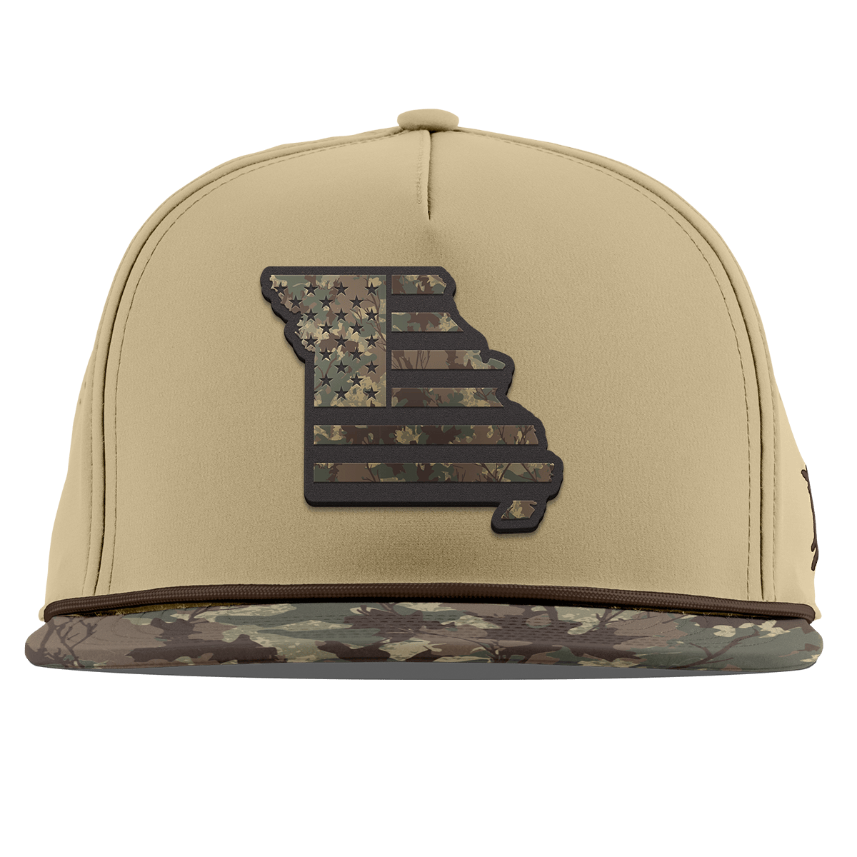 Missouri Timber Camo Patriot Flat 5 Panel Rope Desert/Timber Camo