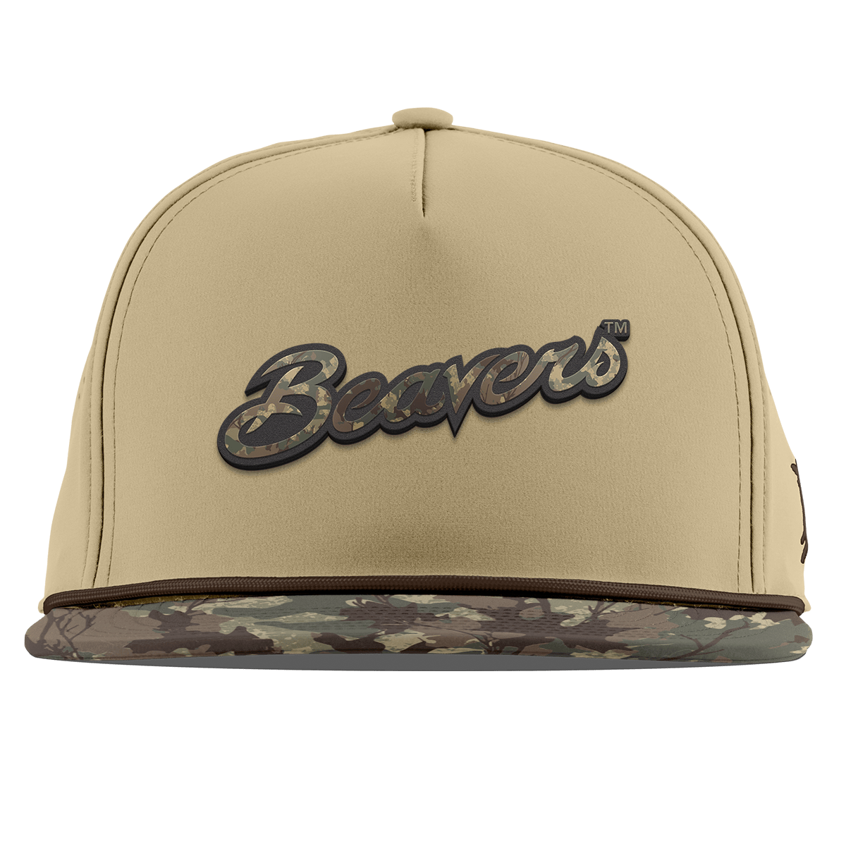 Oregon State University "Oregon State Timber Camo Series" Flat 5 Panel Rope Desert/Timber Camo