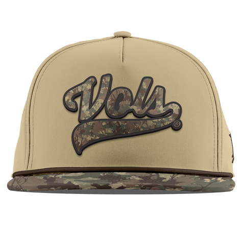 University of Tennessee "Tennessee Timber Camo Series" Flat 5 Panel Rope Desert/Timber Camo
