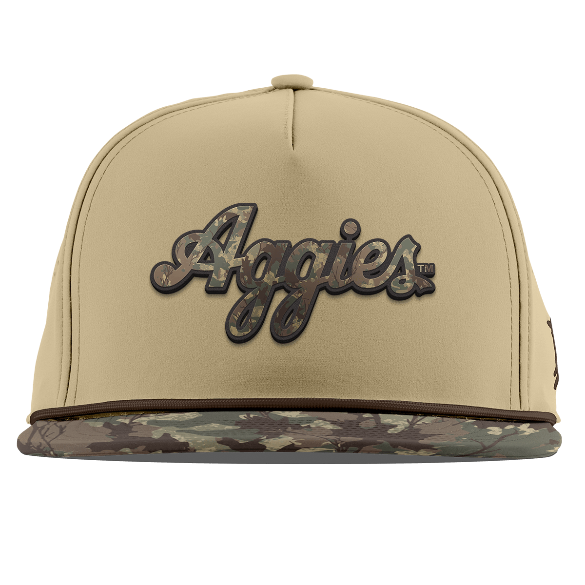 Texas A&M University "Texas A&M Timber Camo Series" Flat 5 Panel Rope Desert/Timber Camo