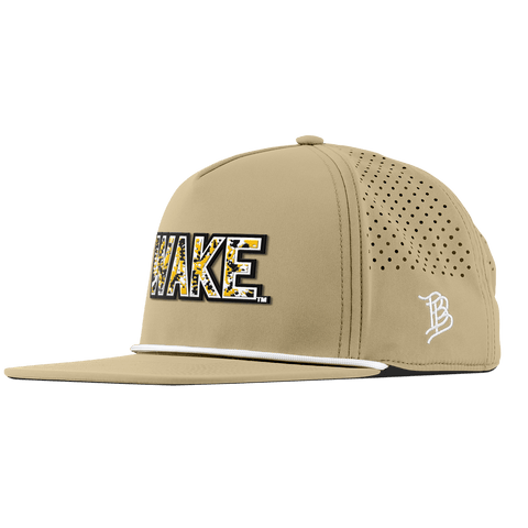 Wake Forest University "Wake Tie Dye" Flat 5 Panel Rope Desert