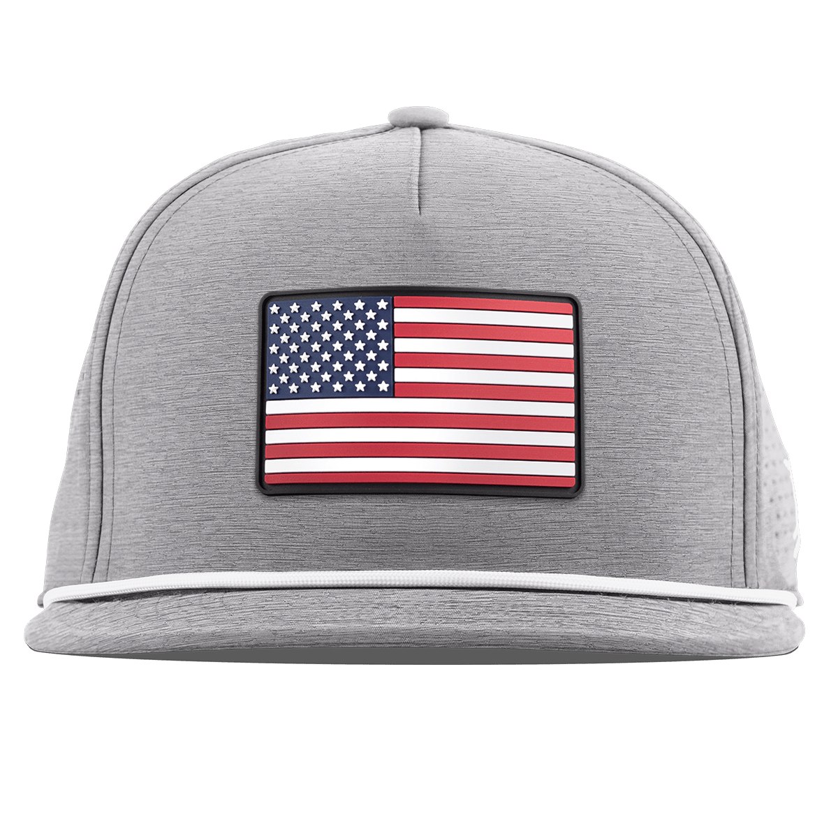 Old Glory Flat 5 Panel Rope Heather Gray