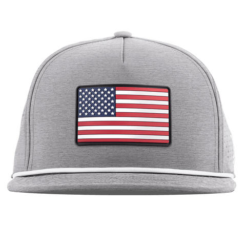 Old Glory Flat 5 Panel Rope Heather Gray