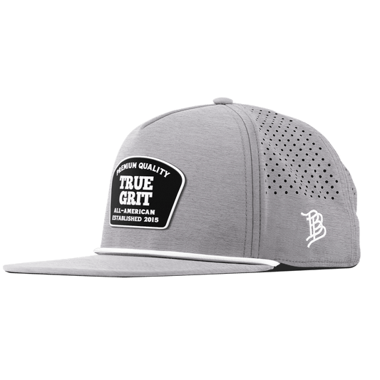 True Grit Flat 5 Panel Rope Heather Gray