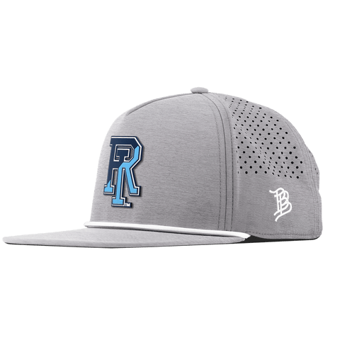 University of Rhode Island "URI Team Logo" Flat 5 Panel Rope Heather Gray