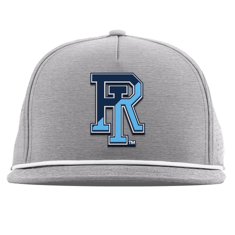 University of Rhode Island "URI Team Logo" Flat 5 Panel Rope Heather Gray