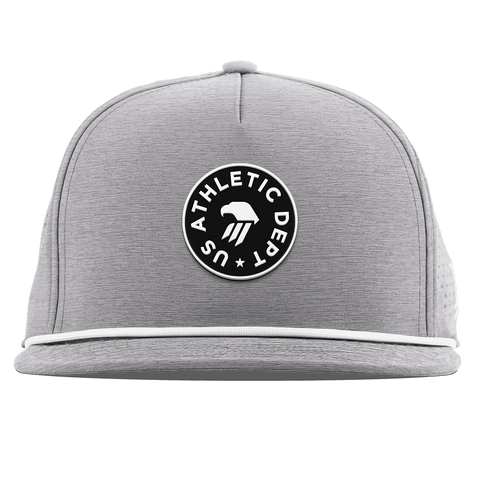 Eagle Athletic Flat 5 Panel Rope Heather Gray