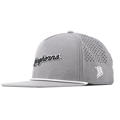 University of Texas "Vintage Texas Longhorn Script" Flat 5 Panel Rope Heather Gray