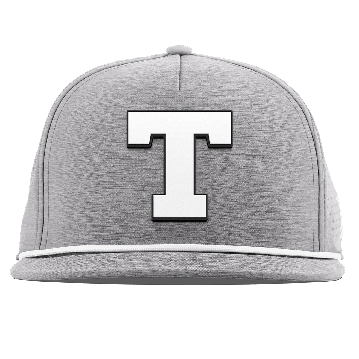 University of Texas "Vintage Texas Team Logo" Flat 5 Panel Rope Heather Gray