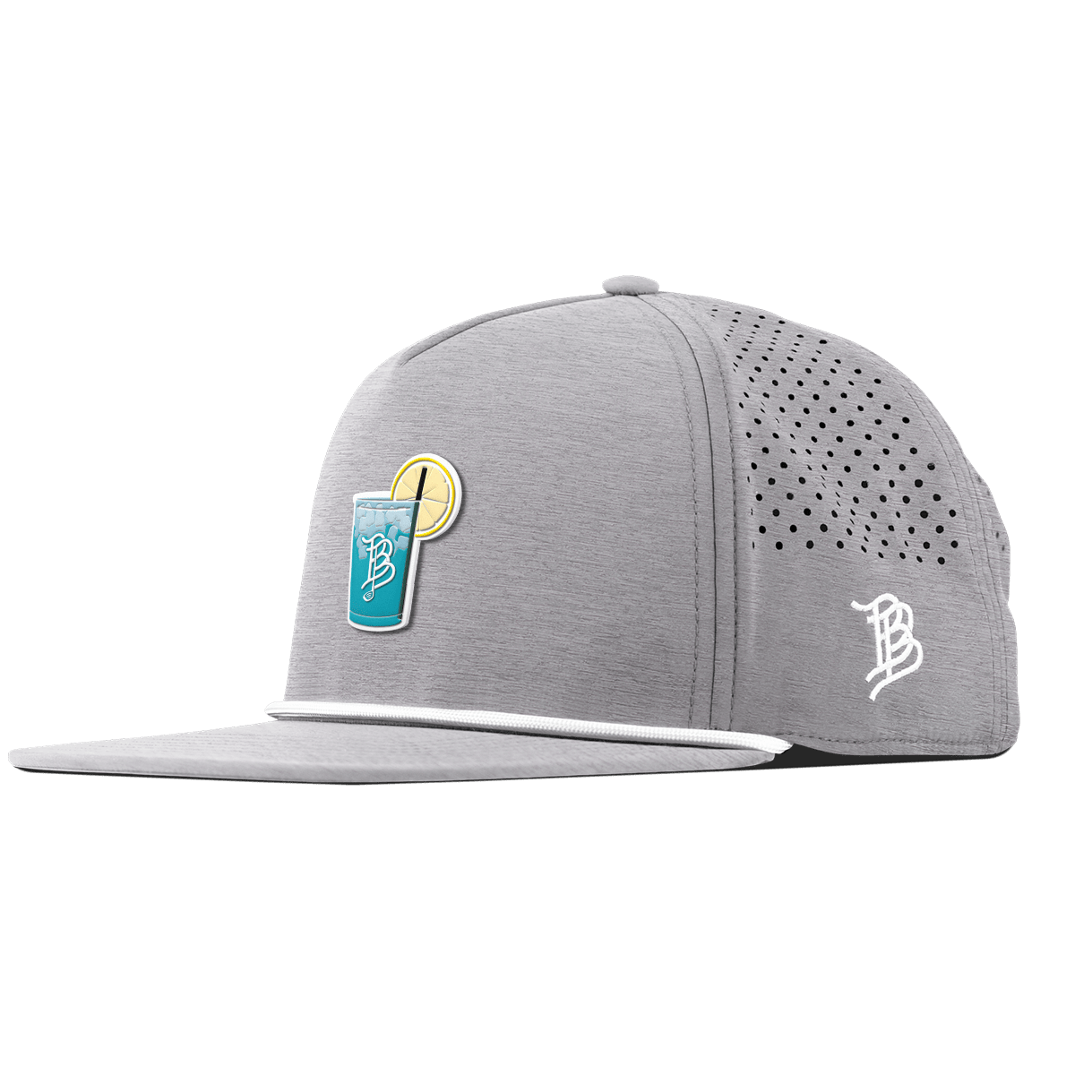 Water Hazard Flat 5 Panel Rope Heather Gray