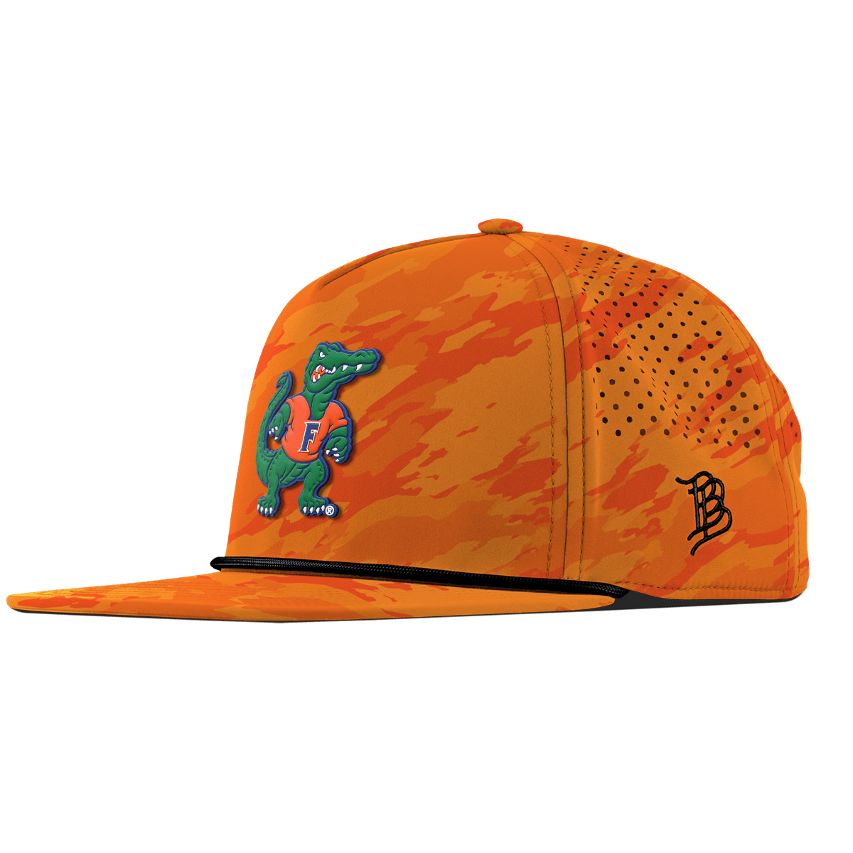 University of Florida "Albert The Gator" Flat 5 Panel Rope Blaze Orange Camo