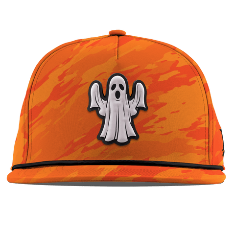 Ghostly PVC Flat 5 Panel Rope Blaze Orange Camo