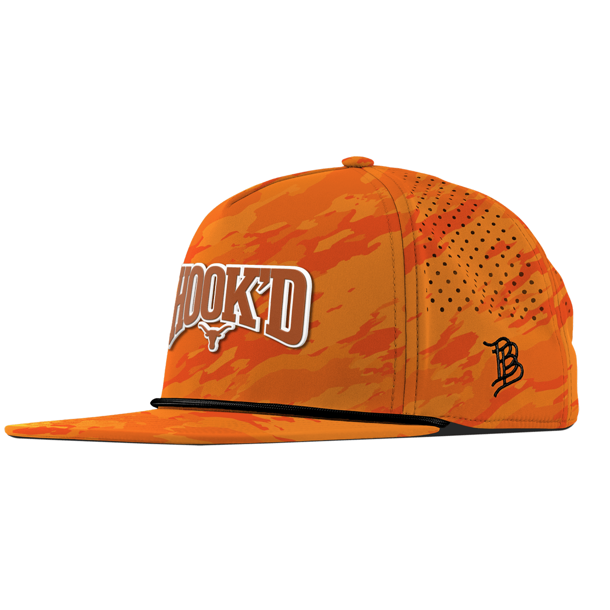 University of Texas "Hook'D" Flat 5 Panel Rope Blaze Orange camo