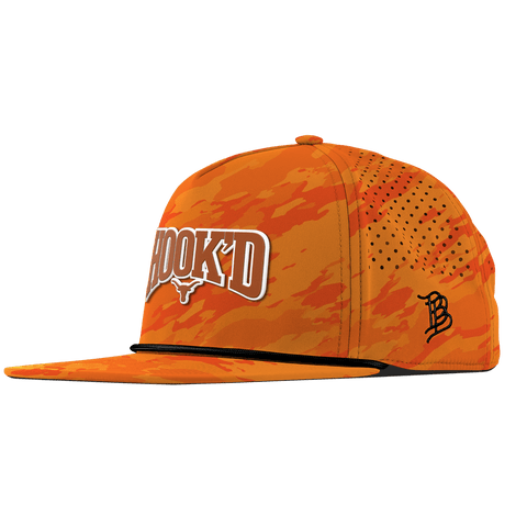 University of Texas "Hook'D" Flat 5 Panel Rope Blaze Orange camo