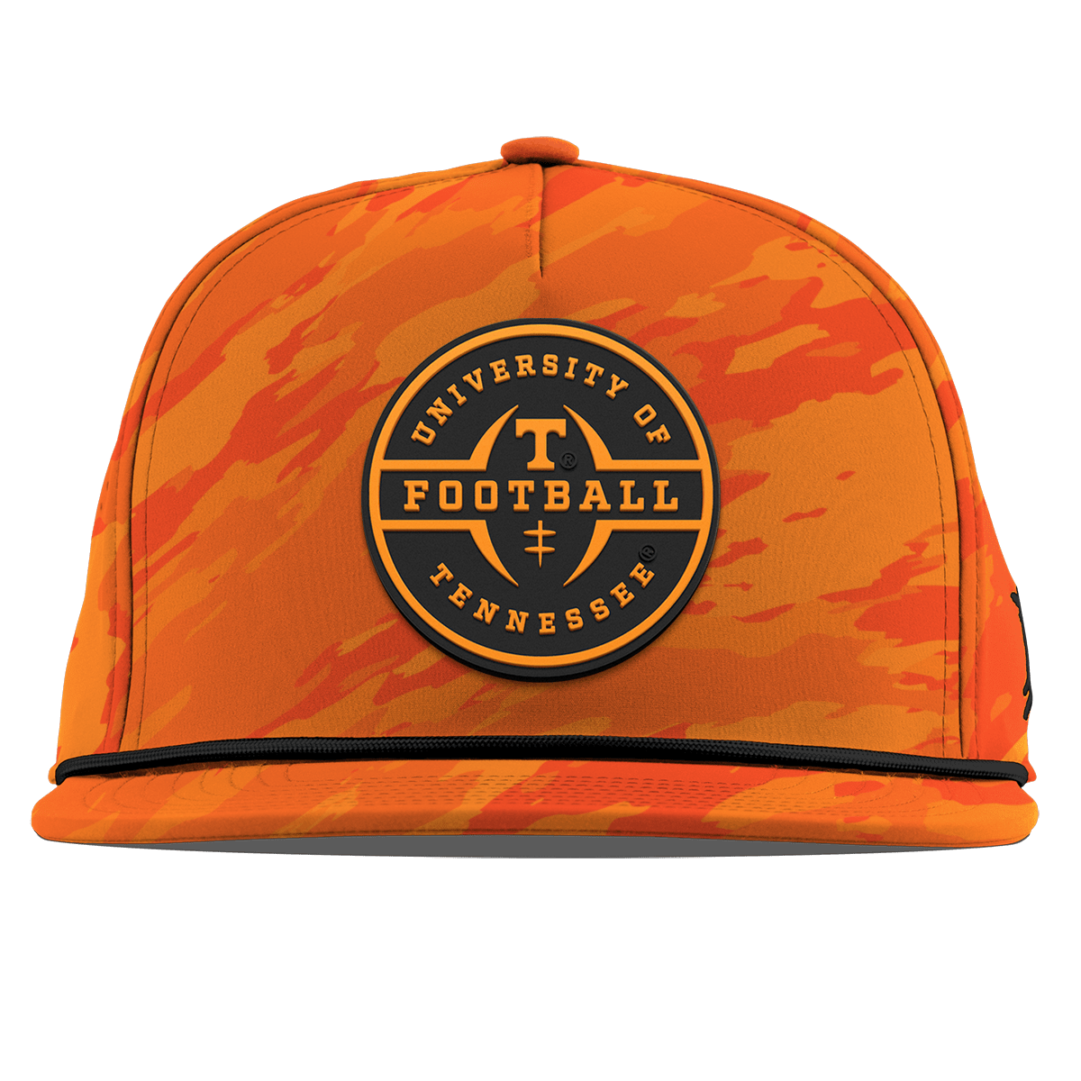 University of Tennessee "Tennessee Football Legacy" Flat 5 Panel Rope Blaze Orange Camo