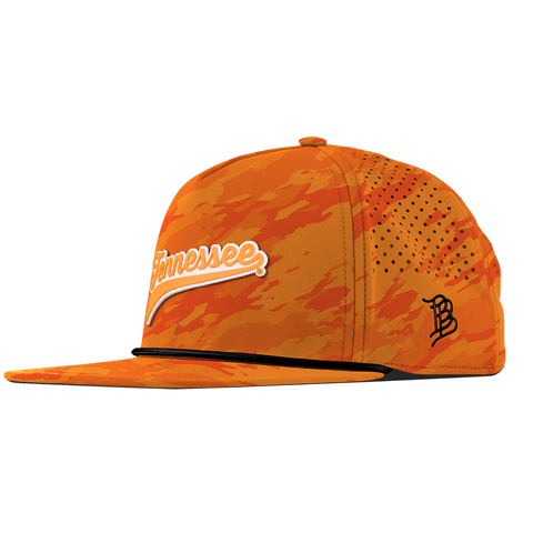 University of Tennessee "Tennessee Script" Flat 5 Panel Rope Blaze Orange Camo