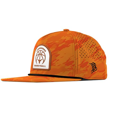 University of Texas "Texas Basketball" Flat 5 Panel Rope Blaze Orange Camo