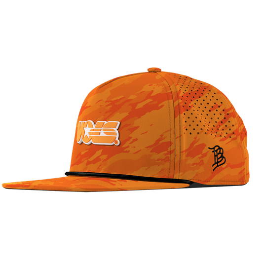 University of Tennessee "Tennessee Vols Block"  Flat 5 Panel Rope Blaze Orange