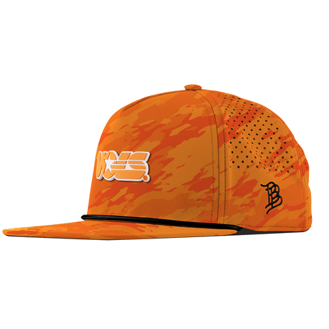 University of Tennessee "Tennessee Vols Block"  Flat 5 Panel Rope Blaze Orange