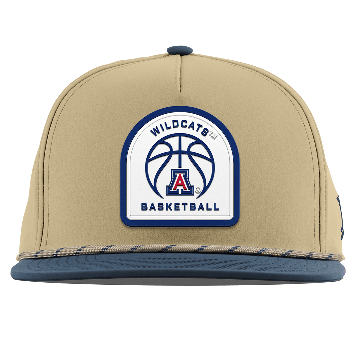 University of Arizona "Arizona Basketball" Flat 5 Panel Rope Desert/Orion
