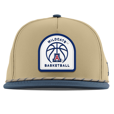 University of Arizona "Arizona Basketball" Flat 5 Panel Rope Desert/Orion