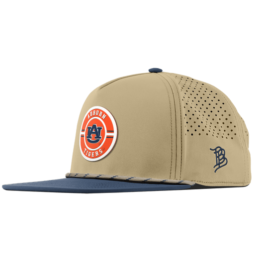 Auburn University "Auburn Seal" Flat 5 Panel Rope Desert/Orion