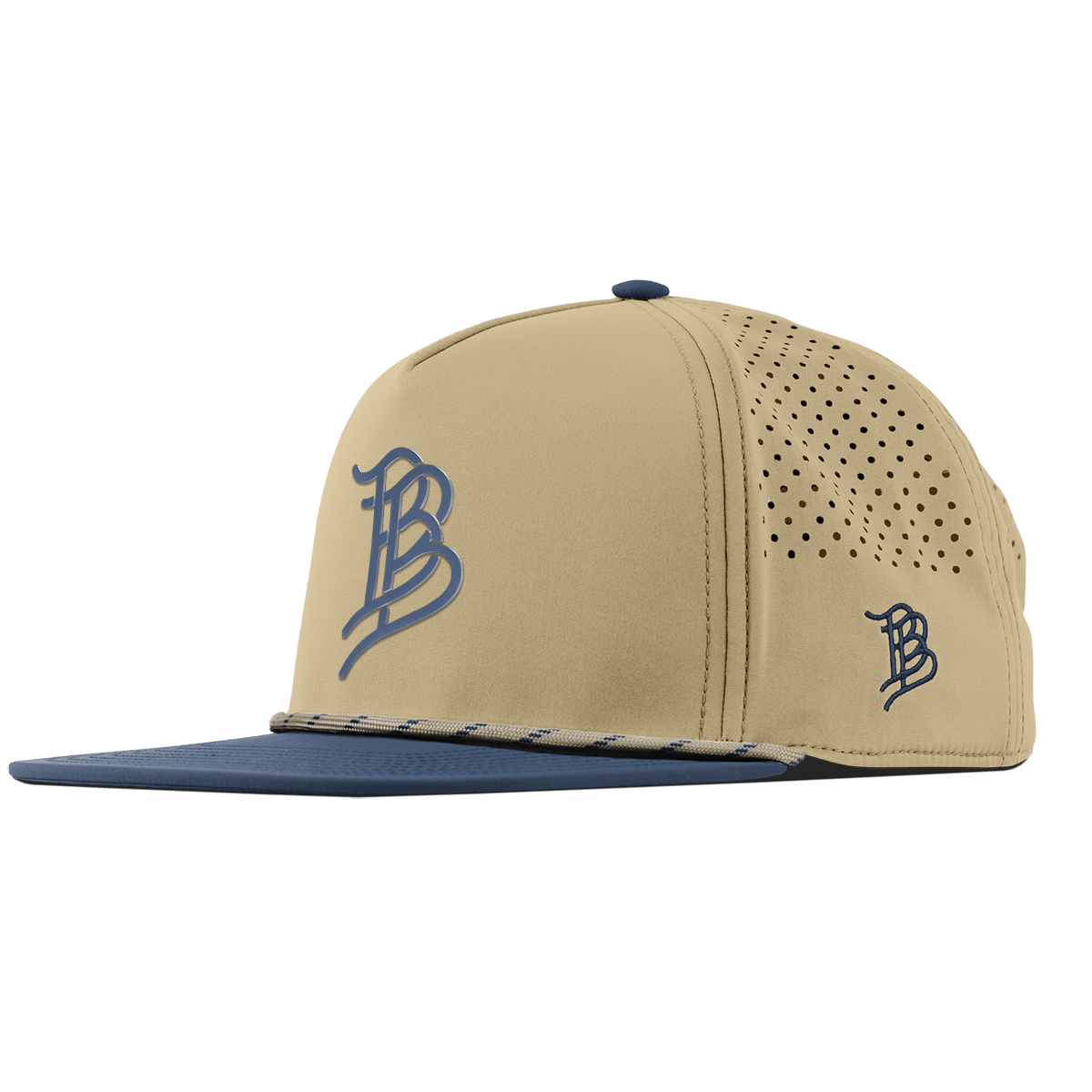 Stacked BB Icon Flat 5 Panel Rope Desert/Orion