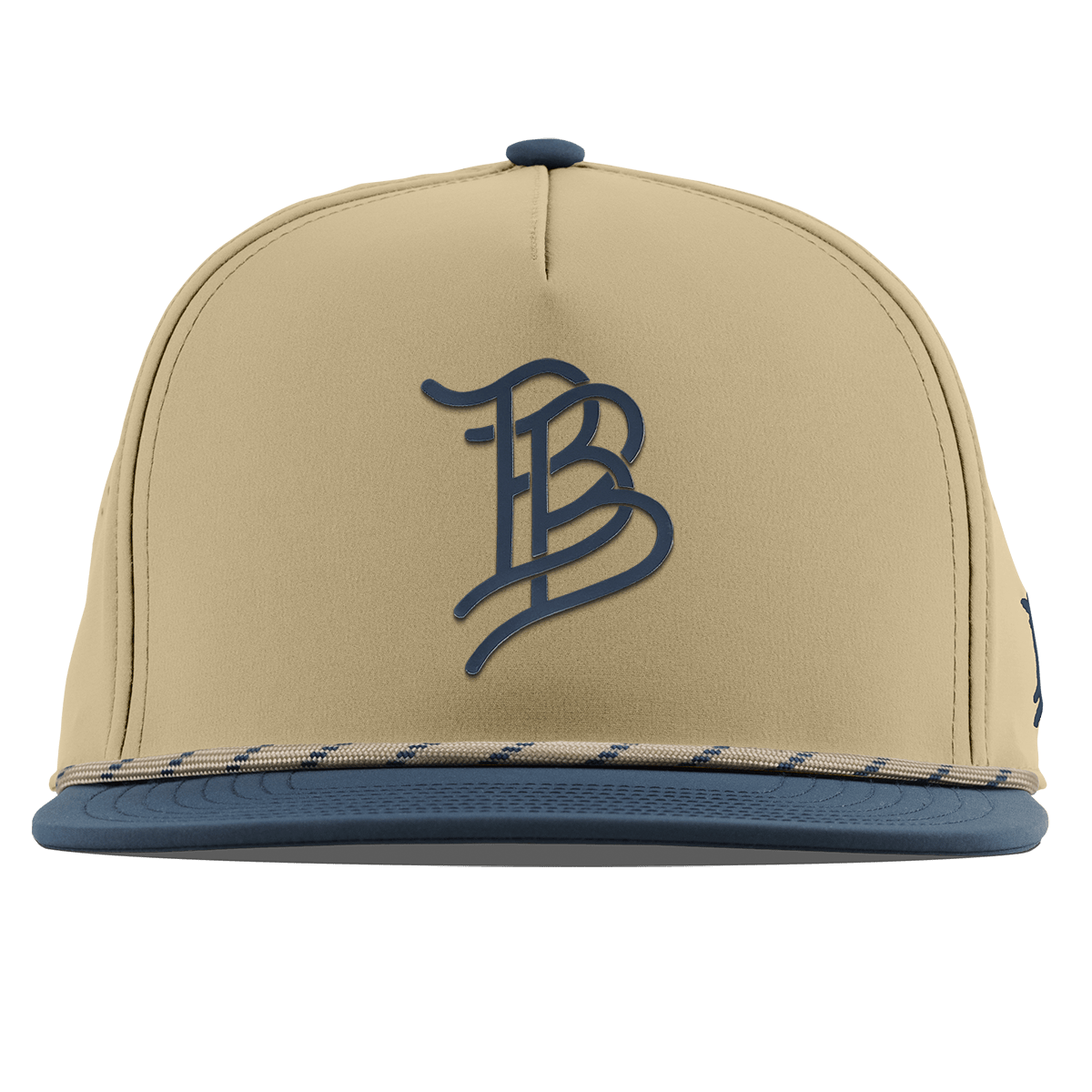 Stacked BB Icon Flat 5 Panel Rope Desert/Orion
