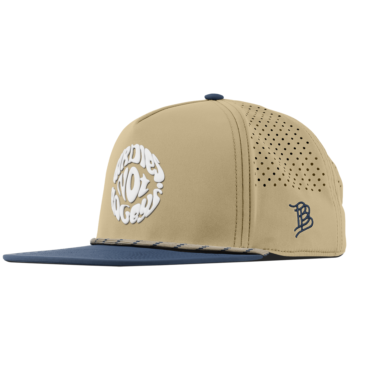 Birdies Not Bogeys® Flat 5 Panel Rope Desert/Orion