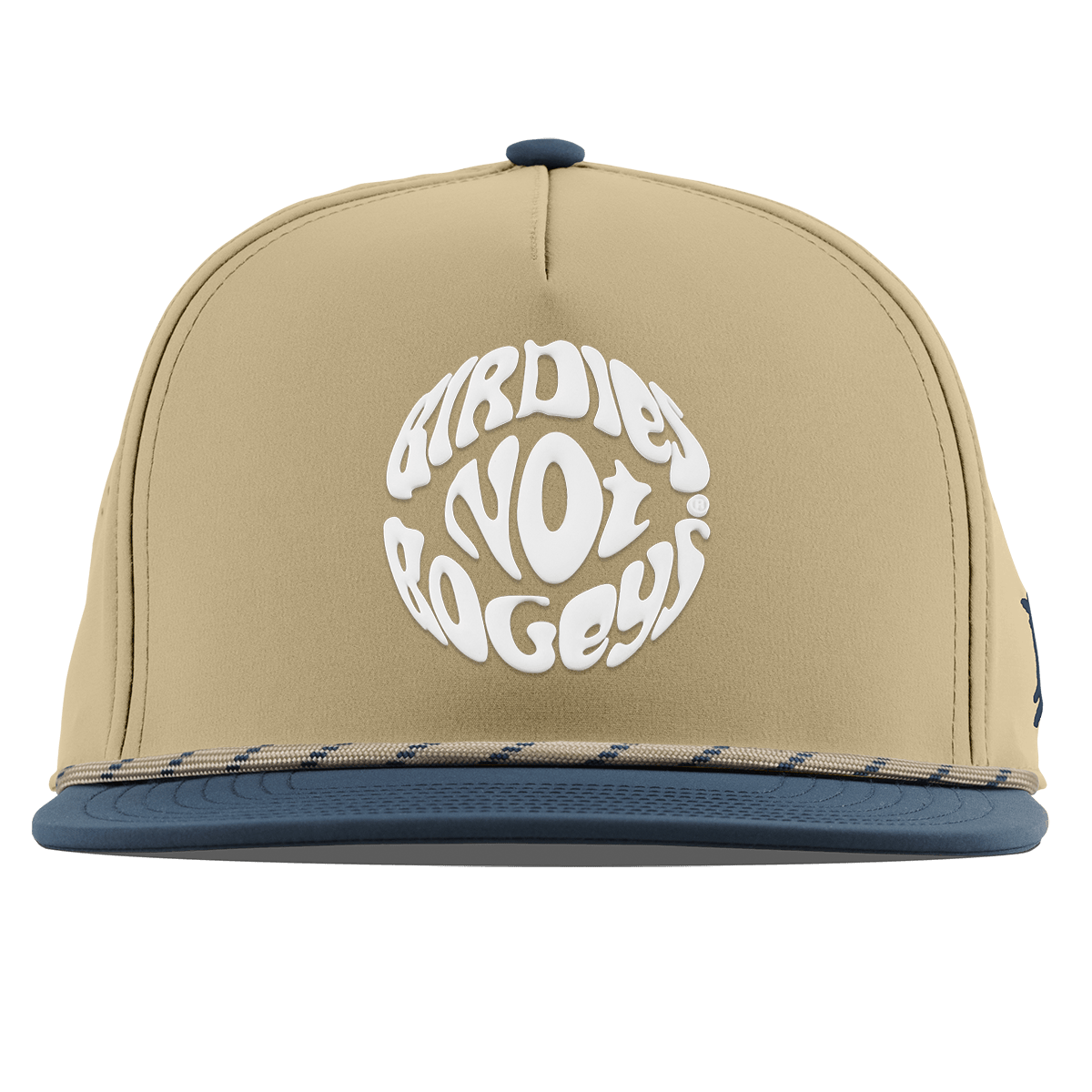Birdies Not Bogeys® Flat 5 Panel Rope Desert/Orion