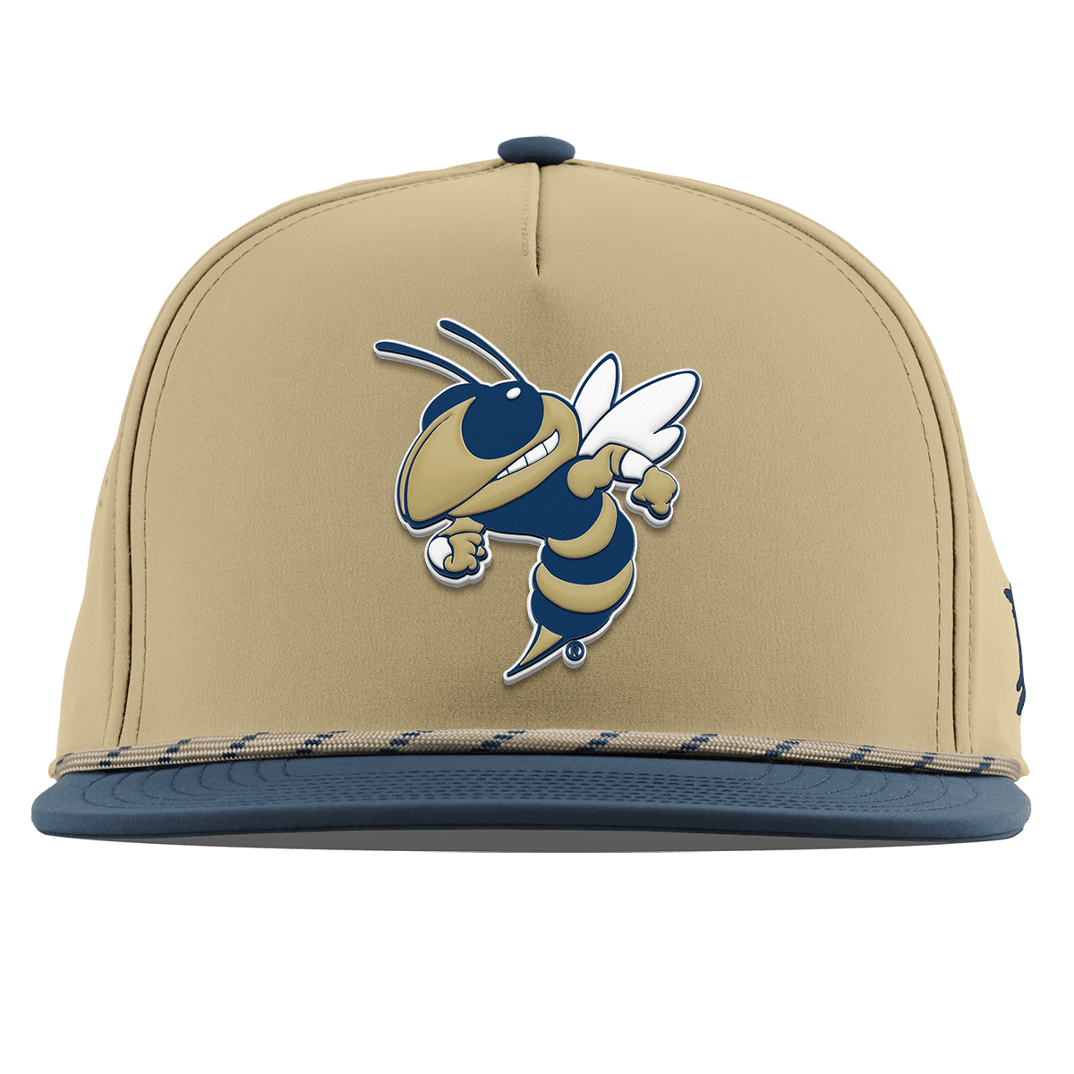 Georgia Tech "Buzz Buzz" Flat 5 Panel Rope Desert/Orion