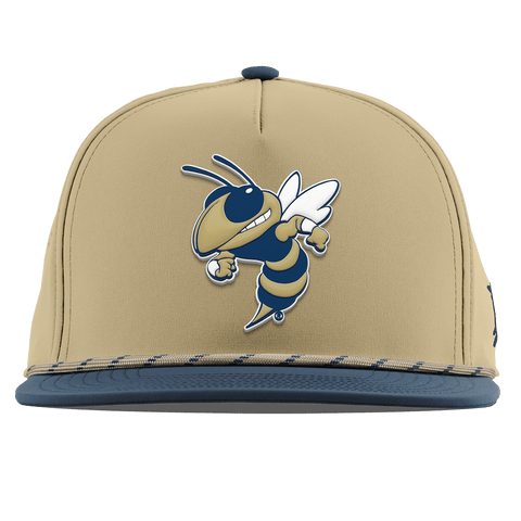 Georgia Tech "Buzz Buzz" Flat 5 Panel Rope Desert/Orion