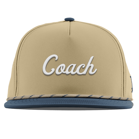 Coach Flat 5 Panel Rope (Script) Desert/Orion