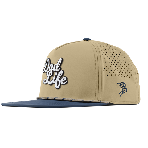 Dad Life Script Flat 5 Panel Rope Desert/Orion