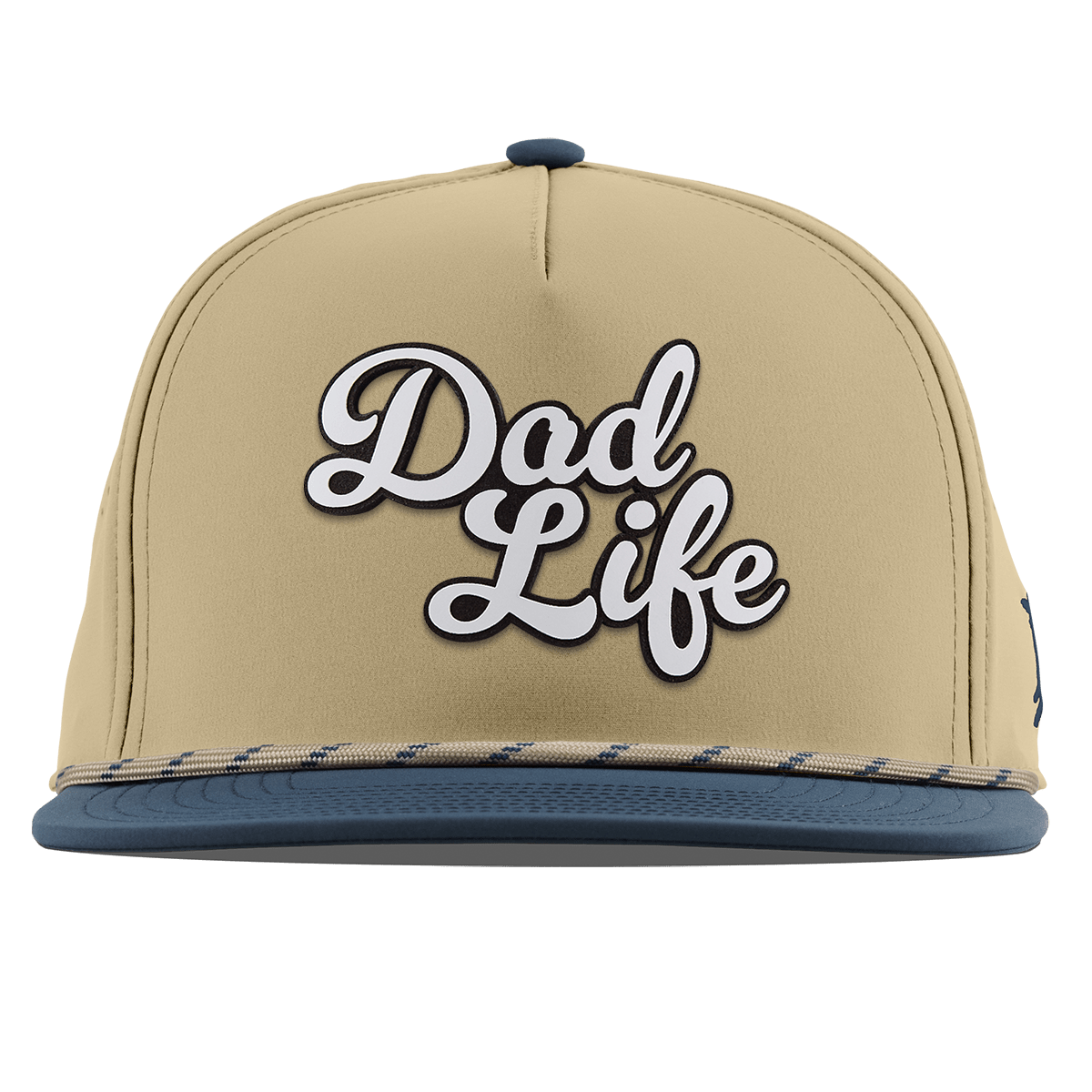 Dad Life Script Flat 5 Panel Rope Desert/Orion