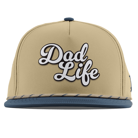 Dad Life Script Flat 5 Panel Rope Desert/Orion