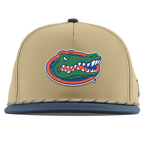 University of Florida "Florida Team Logo" Flat 5 Panel Rope Desert/Orion